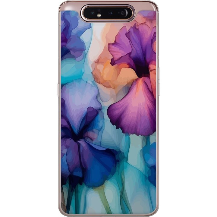 Kännykkäkuori Samsung Galaxy A80-laitteelle, jossa on Maagiset kukat kuvio ryhmässä ÄLYPUHELIMET JA TABLETIT / Puhelimen suojakotelo / Samsung @ TP E-commerce Nordic AB (A60230)