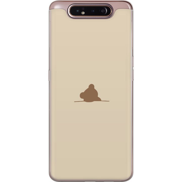 Kännykkäkuori Samsung Galaxy A80-laitteelle, jossa on Nalle kuvio ryhmässä ÄLYPUHELIMET JA TABLETIT / Puhelimen suojakotelo / Samsung @ TP E-commerce Nordic AB (A60247)