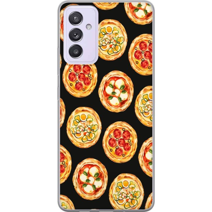 Kännykkäkuori Samsung Galaxy A82 5G-laitteelle, jossa on Pizza kuvio ryhmässä ÄLYPUHELIMET JA TABLETIT / Puhelimen suojakotelo / Samsung @ TP E-commerce Nordic AB (A60294)