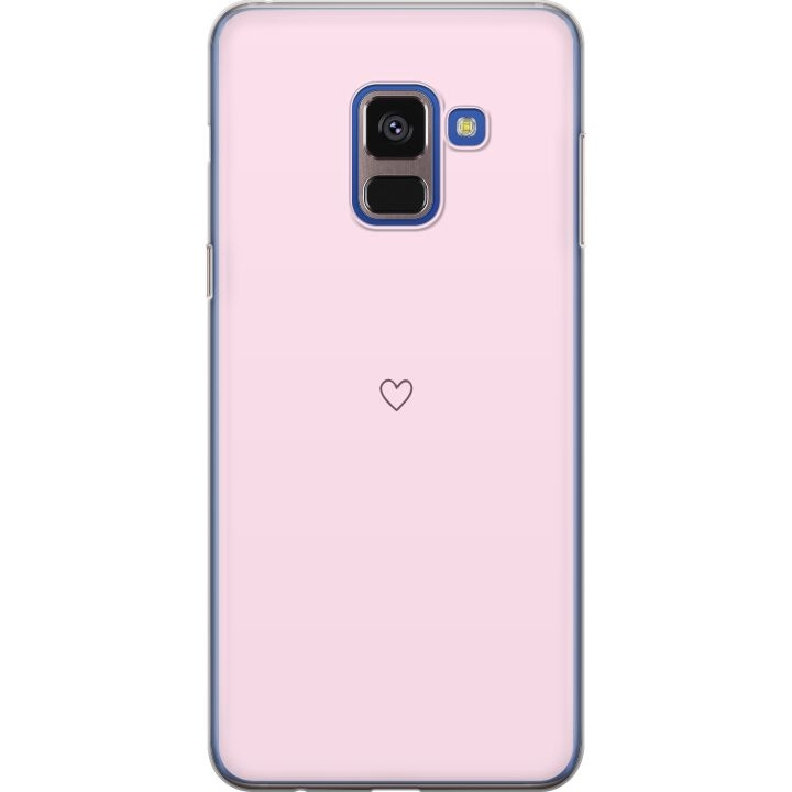 Kännykkäkuori Samsung Galaxy A8 (2018)-laitteelle, jossa on Sydän kuvio ryhmässä ÄLYPUHELIMET JA TABLETIT / Puhelimen suojakotelo / Samsung @ TP E-commerce Nordic AB (A60327)