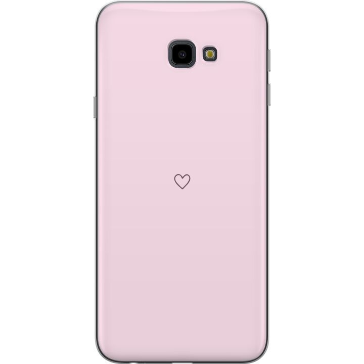 Kännykkäkuori Samsung Galaxy J4+-laitteelle, jossa on Sydän kuvio ryhmässä ÄLYPUHELIMET JA TABLETIT / Puhelimen suojakotelo / Samsung @ TP E-commerce Nordic AB (A60435)