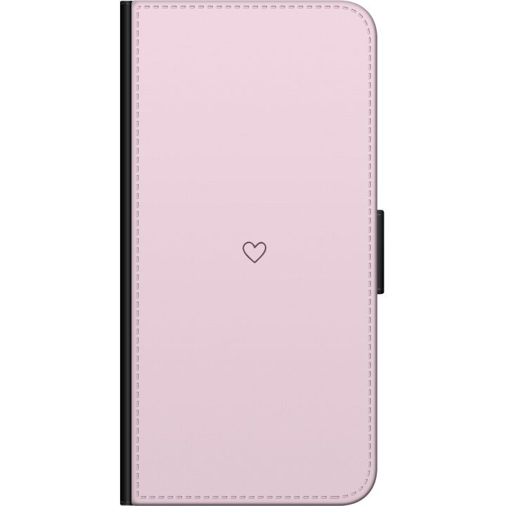 Lompakkokotelo Samsung Galaxy Note10 Lite-laitteelle, jossa on Sydän kuvio ryhmässä ÄLYPUHELIMET JA TABLETIT / Puhelimen suojakotelo / Samsung @ TP E-commerce Nordic AB (A60570)