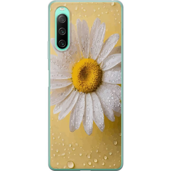 Kännykkäkuori Sony Xperia 10 IV-laitteelle, jossa on Posliinikukka kuvio ryhmässä ÄLYPUHELIMET JA TABLETIT / Puhelimen suojakotelo / Sony @ TP E-commerce Nordic AB (A61010)