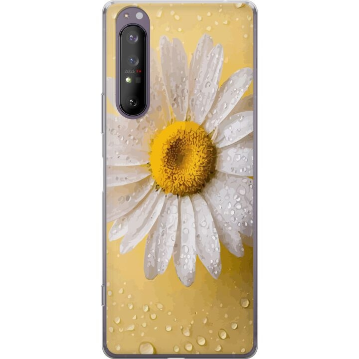 Kännykkäkuori Sony Xperia 1 II-laitteelle, jossa on Posliinikukka kuvio ryhmässä ÄLYPUHELIMET JA TABLETIT / Puhelimen suojakotelo / Sony @ TP E-commerce Nordic AB (A61145)