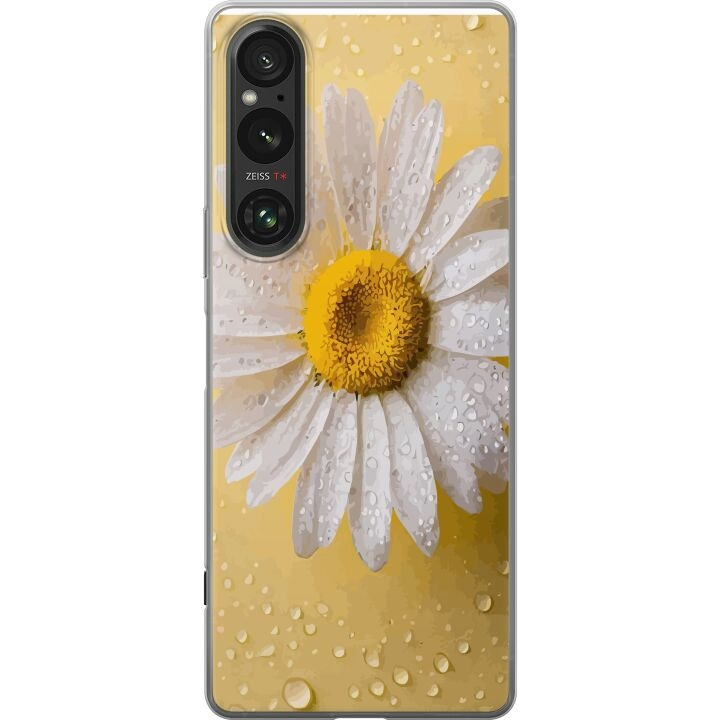 Kännykkäkuori Sony Xperia 1 V-laitteelle, jossa on Posliinikukka kuvio ryhmässä ÄLYPUHELIMET JA TABLETIT / Puhelimen suojakotelo / Sony @ TP E-commerce Nordic AB (A61307)