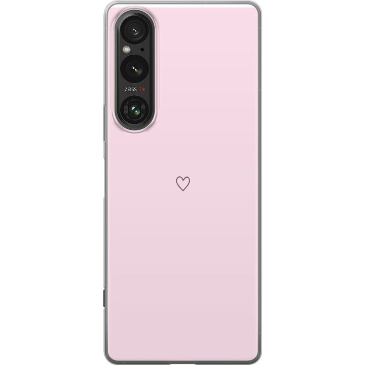 Kännykkäkuori Sony Xperia 1 V-laitteelle, jossa on Sydän kuvio ryhmässä ÄLYPUHELIMET JA TABLETIT / Puhelimen suojakotelo / Sony @ TP E-commerce Nordic AB (A61326)