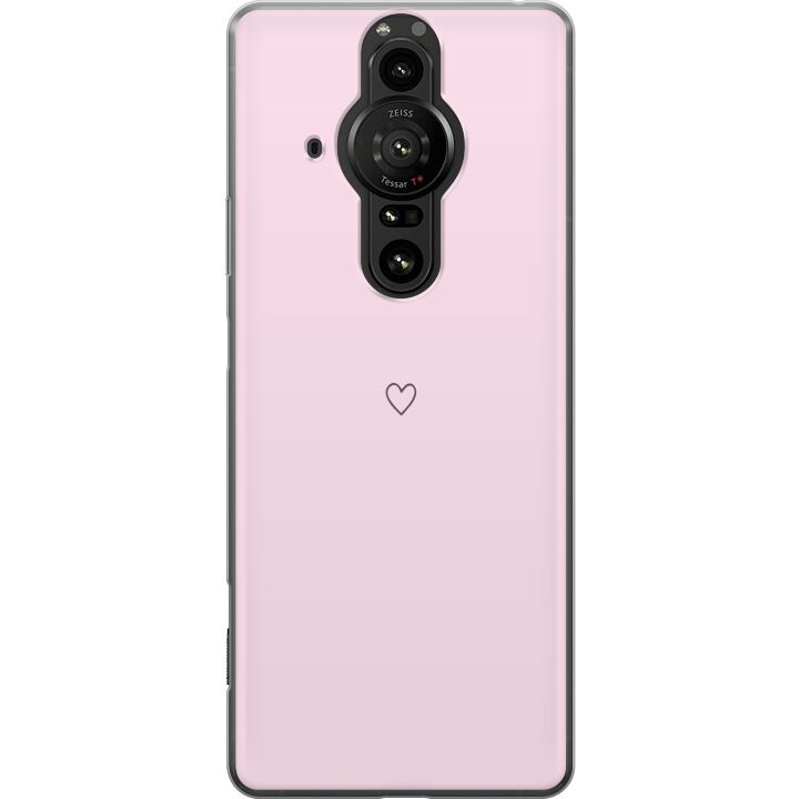 Kännykkäkuori Sony Xperia Pro-I-laitteelle, jossa on Sydän kuvio ryhmässä ÄLYPUHELIMET JA TABLETIT / Puhelimen suojakotelo / Sony @ TP E-commerce Nordic AB (A61704)