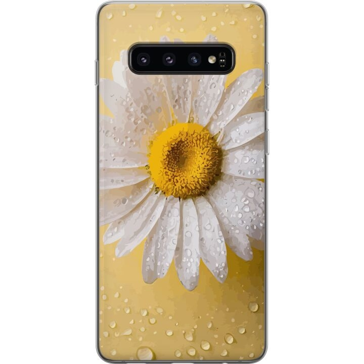 Kännykkäkuori Samsung Galaxy S10-laitteelle, jossa on Posliinikukka kuvio ryhmässä ÄLYPUHELIMET JA TABLETIT / Puhelimen suojakotelo / Samsung @ TP E-commerce Nordic AB (A61847)