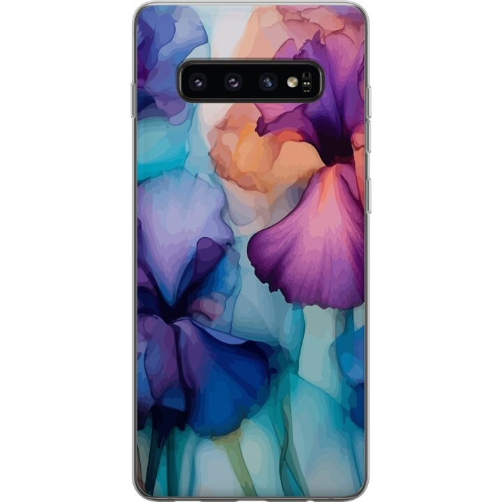 Kännykkäkuori Samsung Galaxy S10-laitteelle, jossa on Maagiset kukat kuvio ryhmässä ÄLYPUHELIMET JA TABLETIT / Puhelimen suojakotelo / Samsung @ TP E-commerce Nordic AB (A61850)