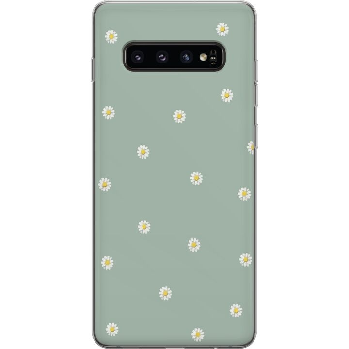 Kännykkäkuori Samsung Galaxy S10-laitteelle, jossa on Papinkello kuvio ryhmässä ÄLYPUHELIMET JA TABLETIT / Puhelimen suojakotelo / Samsung @ TP E-commerce Nordic AB (A61851)