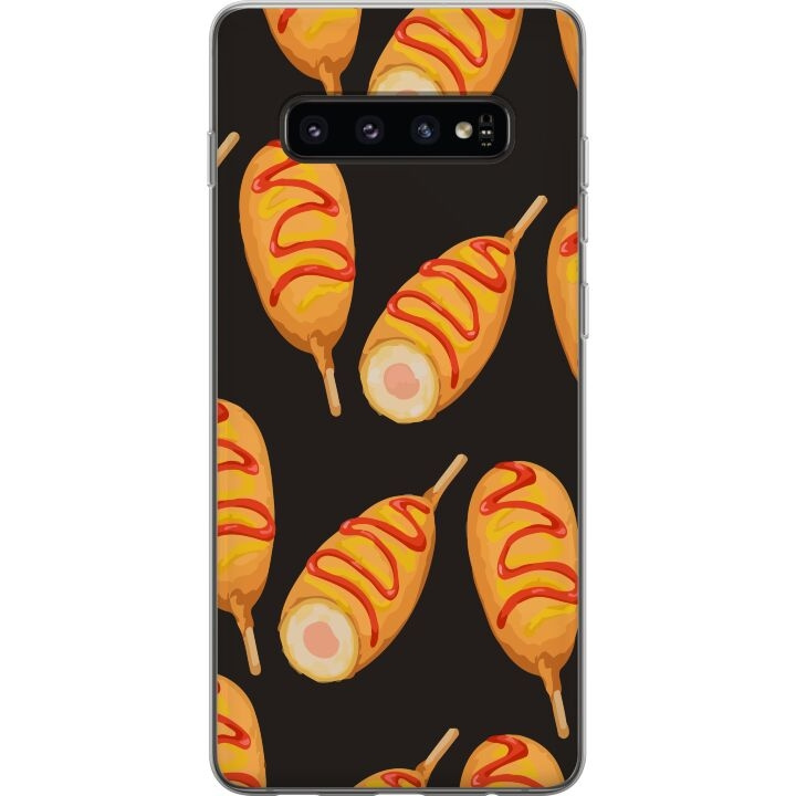 Kännykkäkuori Samsung Galaxy S10-laitteelle, jossa on Kanan reisi kuvio ryhmässä ÄLYPUHELIMET JA TABLETIT / Puhelimen suojakotelo / Samsung @ TP E-commerce Nordic AB (A61856)