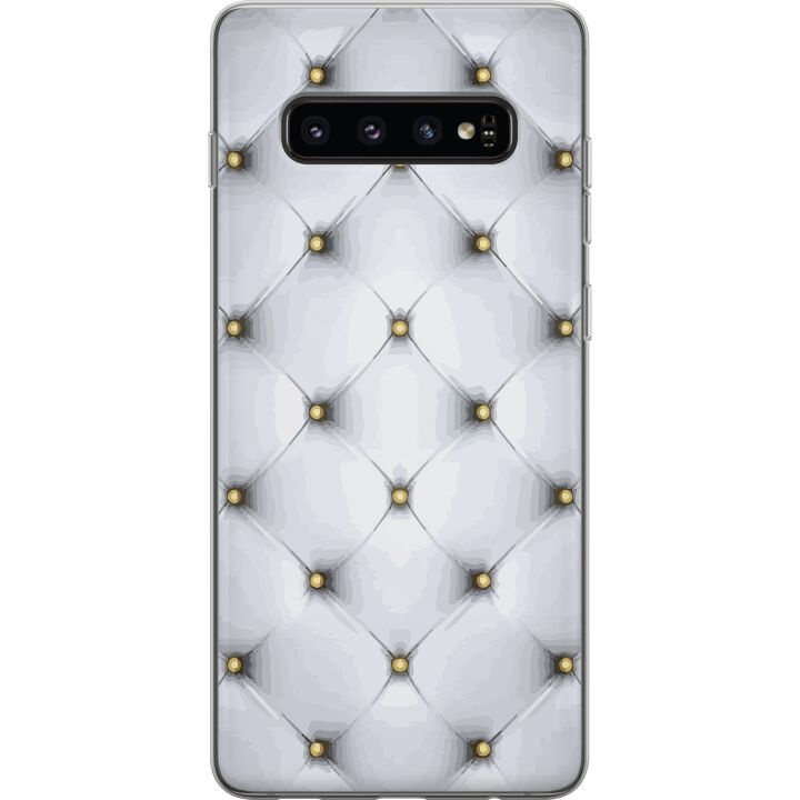 Kännykkäkuori Samsung Galaxy S10-laitteelle, jossa on Ylellistä kuvio ryhmässä ÄLYPUHELIMET JA TABLETIT / Puhelimen suojakotelo / Samsung @ TP E-commerce Nordic AB (A61861)