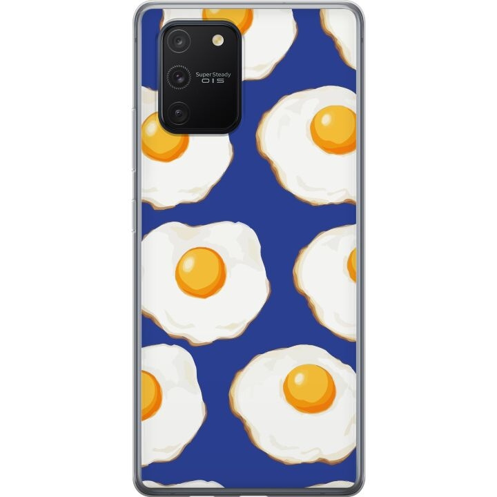 Kännykkäkuori Samsung Galaxy S10 Lite-laitteelle, jossa on Paistetut munat kuvio ryhmässä ÄLYPUHELIMET JA TABLETIT / Puhelimen suojakotelo / Samsung @ TP E-commerce Nordic AB (A61961)