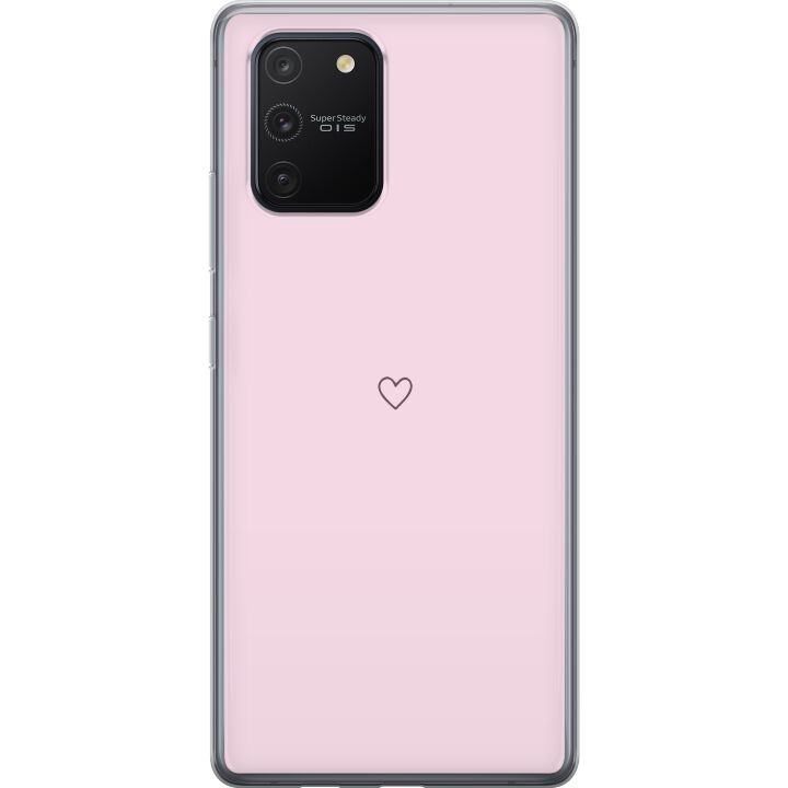 Kännykkäkuori Samsung Galaxy S10 Lite-laitteelle, jossa on Sydän kuvio ryhmässä ÄLYPUHELIMET JA TABLETIT / Puhelimen suojakotelo / Samsung @ TP E-commerce Nordic AB (A61974)