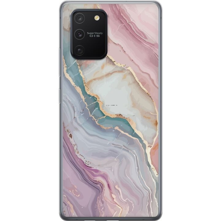 Kännykkäkuori Samsung Galaxy S10 Lite-laitteelle, jossa on Marmori kuvio ryhmässä ÄLYPUHELIMET JA TABLETIT / Puhelimen suojakotelo / Samsung @ TP E-commerce Nordic AB (A61977)