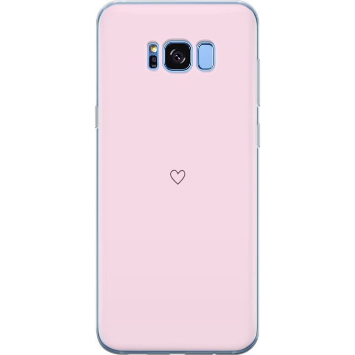 Kännykkäkuori Samsung Galaxy S8-laitteelle, jossa on Sydän kuvio ryhmässä ÄLYPUHELIMET JA TABLETIT / Puhelimen suojakotelo / Samsung @ TP E-commerce Nordic AB (A63189)