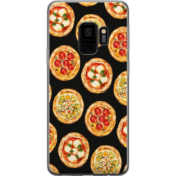 Kännykkäkuori Samsung Galaxy S9-laitteelle, jossa on Pizza kuvio ryhmässä ÄLYPUHELIMET JA TABLETIT / Puhelimen suojakotelo / Samsung @ TP E-commerce Nordic AB (A63264)