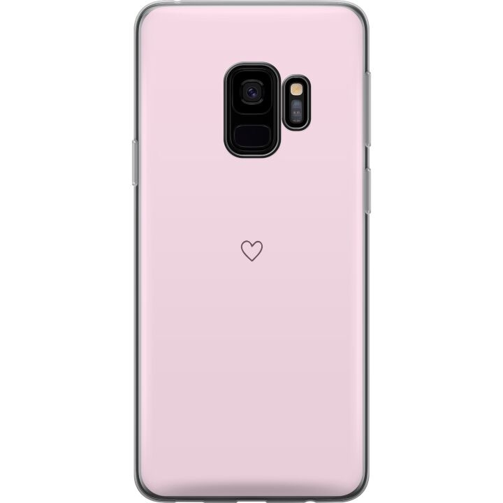 Kännykkäkuori Samsung Galaxy S9-laitteelle, jossa on Sydän kuvio ryhmässä ÄLYPUHELIMET JA TABLETIT / Puhelimen suojakotelo / Samsung @ TP E-commerce Nordic AB (A63270)