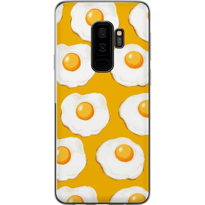 Kännykkäkuori Samsung Galaxy S9+-laitteelle, jossa on Paistettu muna kuvio ryhmässä ÄLYPUHELIMET JA TABLETIT / Puhelimen suojakotelo / Samsung @ TP E-commerce Nordic AB (A63307)