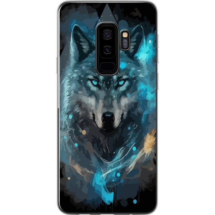 Kännykkäkuori Samsung Galaxy S9+-laitteelle, jossa on Susi kuvio ryhmässä ÄLYPUHELIMET JA TABLETIT / Puhelimen suojakotelo / Samsung @ TP E-commerce Nordic AB (A63310)