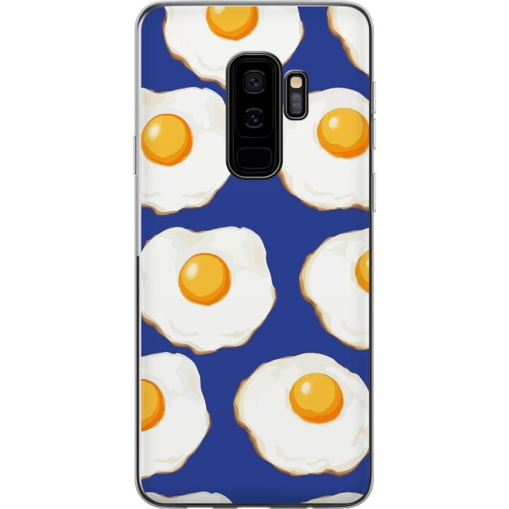 Kännykkäkuori Samsung Galaxy S9+-laitteelle, jossa on Paistetut munat kuvio ryhmässä ÄLYPUHELIMET JA TABLETIT / Puhelimen suojakotelo / Samsung @ TP E-commerce Nordic AB (A63311)