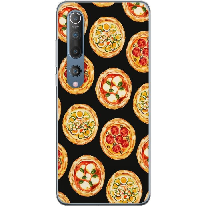 Kännykkäkuori Xiaomi Mi 10 5G-laitteelle, jossa on Pizza kuvio ryhmässä ÄLYPUHELIMET JA TABLETIT / Puhelimen suojakotelo / Xiaomi @ TP E-commerce Nordic AB (A64479)