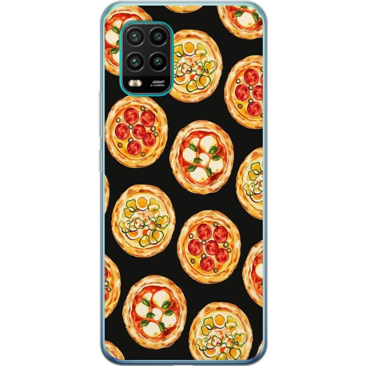 Kännykkäkuori Xiaomi Mi 10 Lite 5G-laitteelle, jossa on Pizza kuvio ryhmässä ÄLYPUHELIMET JA TABLETIT / Puhelimen suojakotelo / Xiaomi @ TP E-commerce Nordic AB (A64533)