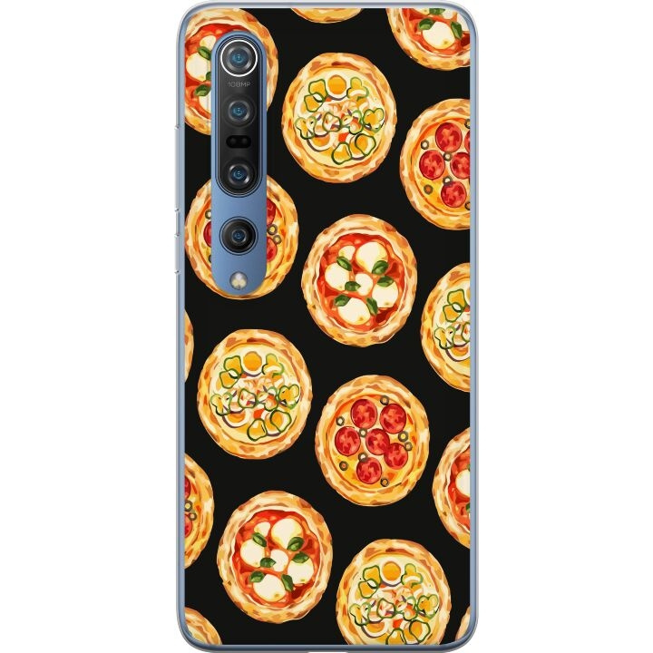 Kännykkäkuori Xiaomi Mi 10 Pro 5G-laitteelle, jossa on Pizza kuvio ryhmässä ÄLYPUHELIMET JA TABLETIT / Puhelimen suojakotelo / Xiaomi @ TP E-commerce Nordic AB (A64587)