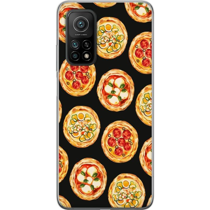 Kännykkäkuori Xiaomi Mi 10T 5G-laitteelle, jossa on Pizza kuvio ryhmässä ÄLYPUHELIMET JA TABLETIT / Puhelimen suojakotelo / Xiaomi @ TP E-commerce Nordic AB (A64641)