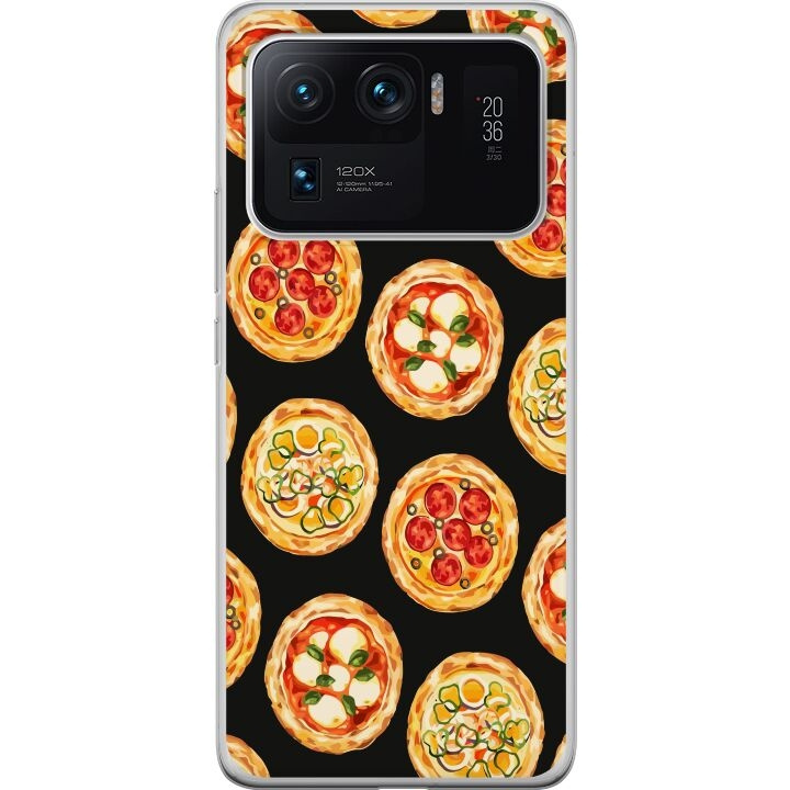 Kännykkäkuori Xiaomi Mi 11 Ultra-laitteelle, jossa on Pizza kuvio ryhmässä ÄLYPUHELIMET JA TABLETIT / Puhelimen suojakotelo / Xiaomi @ TP E-commerce Nordic AB (A64992)