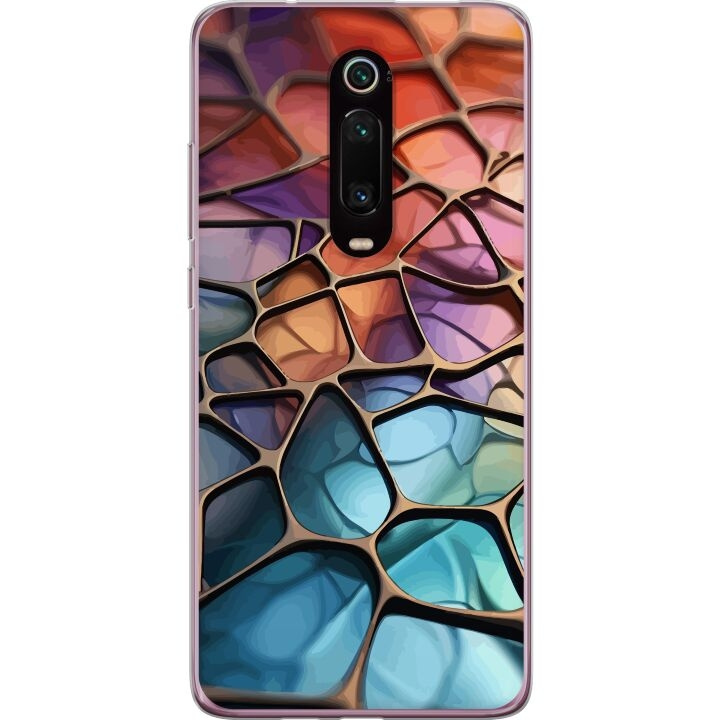 Kännykkäkuori Xiaomi Mi 9T Pro -laitteelle, jossa on Metallikuviointi kuvio ryhmässä ÄLYPUHELIMET JA TABLETIT / Puhelimen suojakotelo / Xiaomi @ TP E-commerce Nordic AB (A65016)