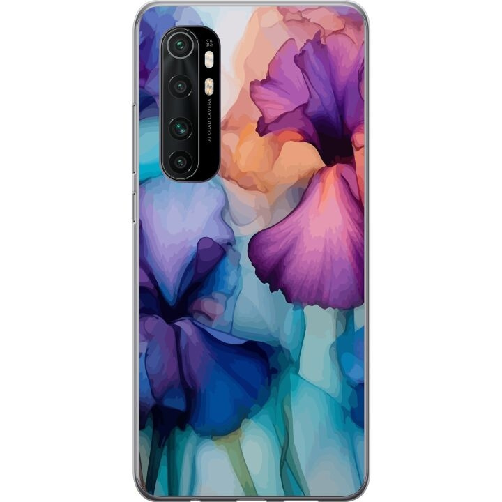 Kännykkäkuori Xiaomi Mi Note 10 Lite-laitteelle, jossa on Maagiset kukat kuvio ryhmässä ÄLYPUHELIMET JA TABLETIT / Puhelimen suojakotelo / Xiaomi @ TP E-commerce Nordic AB (A65063)