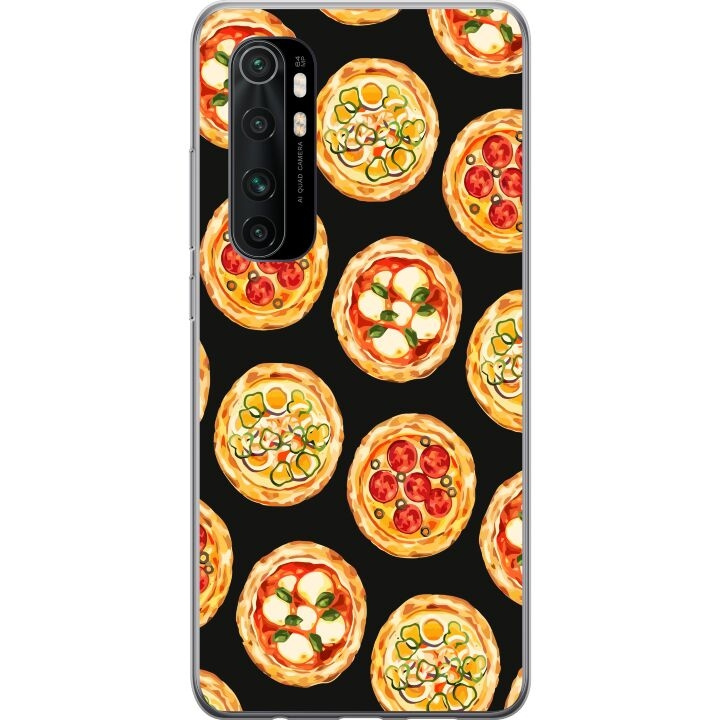 Kännykkäkuori Xiaomi Mi Note 10 Lite-laitteelle, jossa on Pizza kuvio ryhmässä ÄLYPUHELIMET JA TABLETIT / Puhelimen suojakotelo / Xiaomi @ TP E-commerce Nordic AB (A65073)