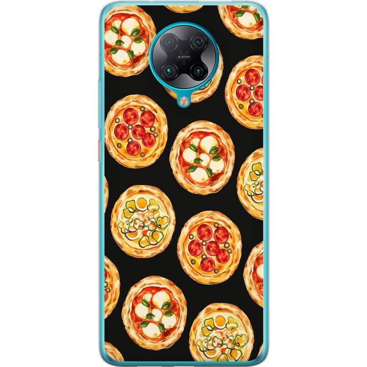 Kännykkäkuori Xiaomi Poco F2 Pro-laitteelle, jossa on Pizza kuvio ryhmässä ÄLYPUHELIMET JA TABLETIT / Puhelimen suojakotelo / Xiaomi @ TP E-commerce Nordic AB (A65208)