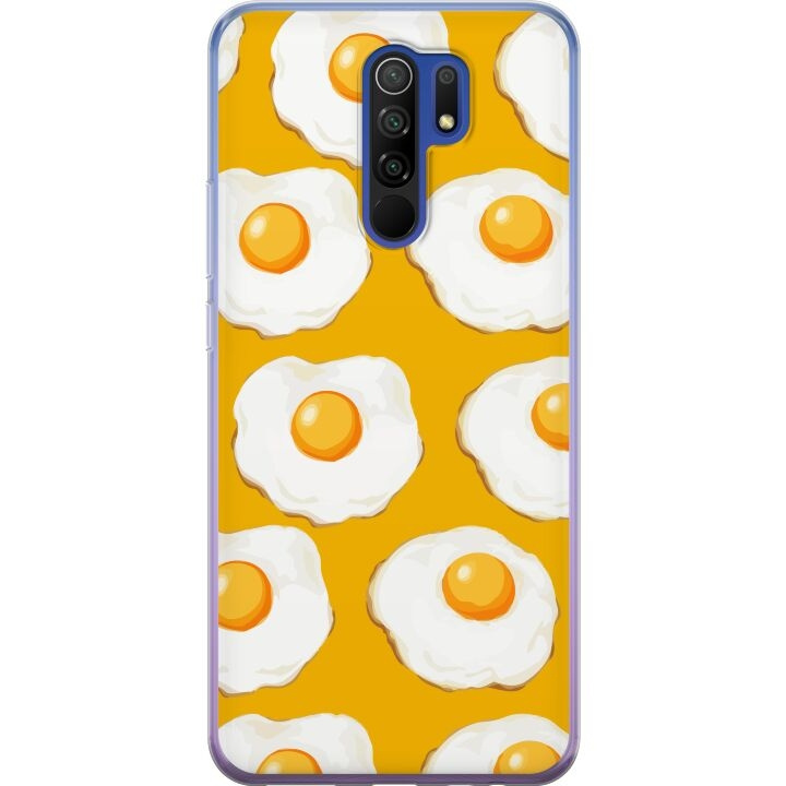 Kännykkäkuori Xiaomi Redmi 9-laitteelle, jossa on Paistettu muna kuvio ryhmässä ÄLYPUHELIMET JA TABLETIT / Puhelimen suojakotelo / Xiaomi @ TP E-commerce Nordic AB (A65656)