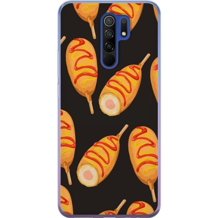 Kännykkäkuori Xiaomi Redmi 9-laitteelle, jossa on Kanan reisi kuvio ryhmässä ÄLYPUHELIMET JA TABLETIT / Puhelimen suojakotelo / Xiaomi @ TP E-commerce Nordic AB (A65663)