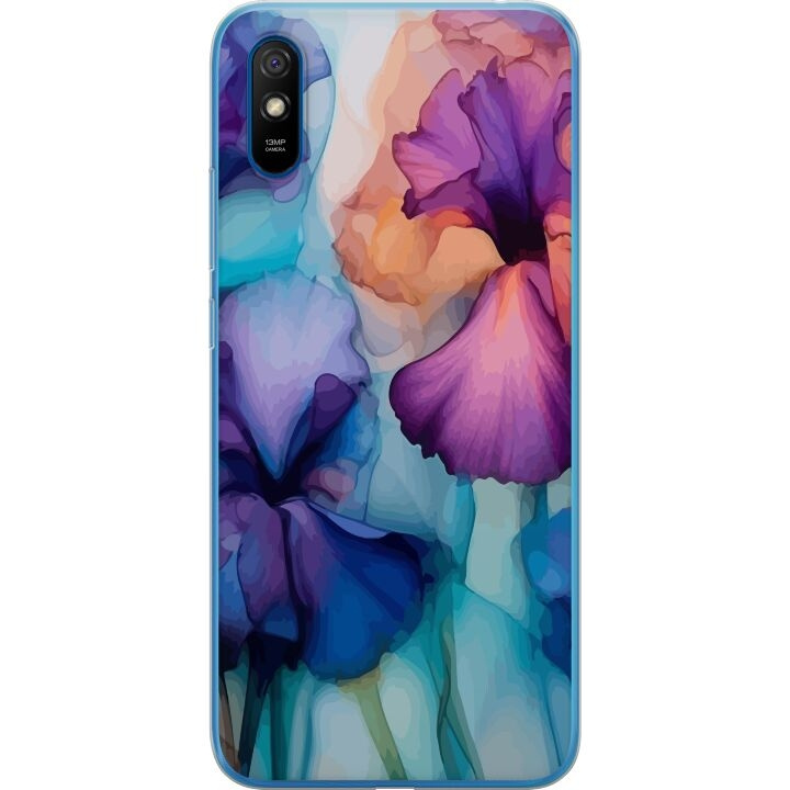 Kännykkäkuori Xiaomi Redmi 9A-laitteelle, jossa on Maagiset kukat kuvio ryhmässä ÄLYPUHELIMET JA TABLETIT / Puhelimen suojakotelo / Xiaomi @ TP E-commerce Nordic AB (A65711)