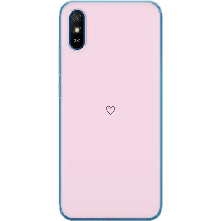 Kännykkäkuori Xiaomi Redmi 9A-laitteelle, jossa on Sydän kuvio ryhmässä ÄLYPUHELIMET JA TABLETIT / Puhelimen suojakotelo / Xiaomi @ TP E-commerce Nordic AB (A65727)