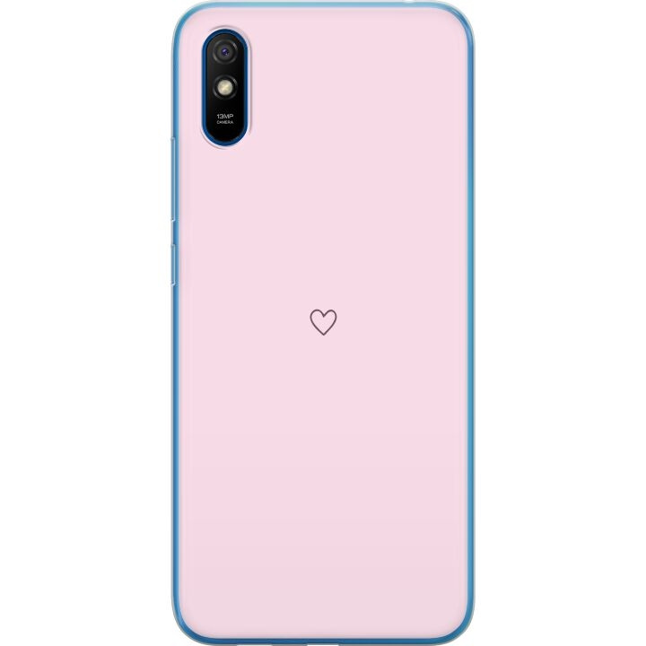 Kännykkäkuori Xiaomi Redmi 9AT-laitteelle, jossa on Sydän kuvio ryhmässä ÄLYPUHELIMET JA TABLETIT / Puhelimen suojakotelo / Xiaomi @ TP E-commerce Nordic AB (A65754)