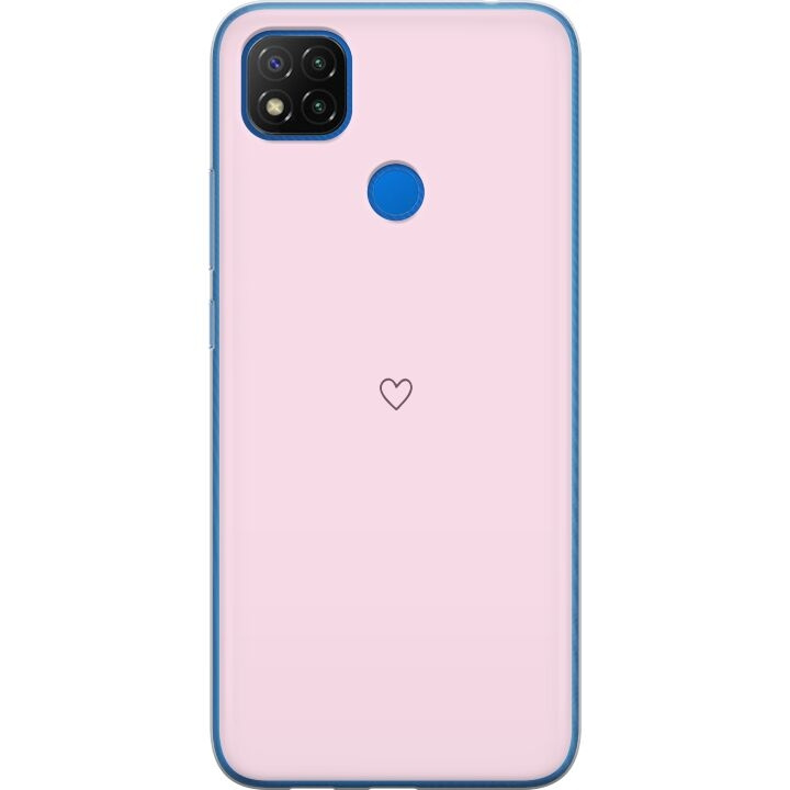 Kännykkäkuori Xiaomi Redmi 9C NFC-laitteelle, jossa on Sydän kuvio ryhmässä ÄLYPUHELIMET JA TABLETIT / Puhelimen suojakotelo / Xiaomi @ TP E-commerce Nordic AB (A65835)