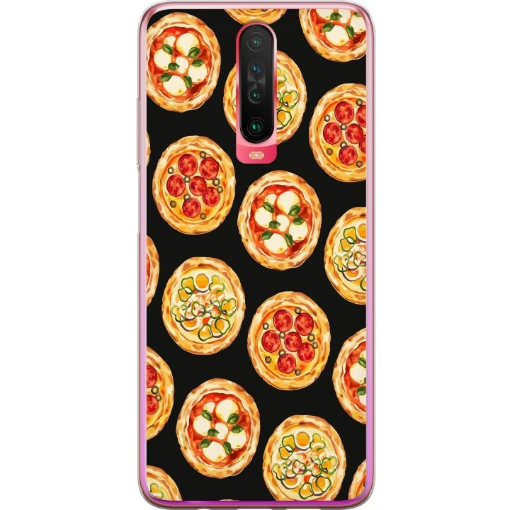 Kännykkäkuori Xiaomi Redmi K30-laitteelle, jossa on Pizza kuvio ryhmässä ÄLYPUHELIMET JA TABLETIT / Puhelimen suojakotelo / Xiaomi @ TP E-commerce Nordic AB (A65883)