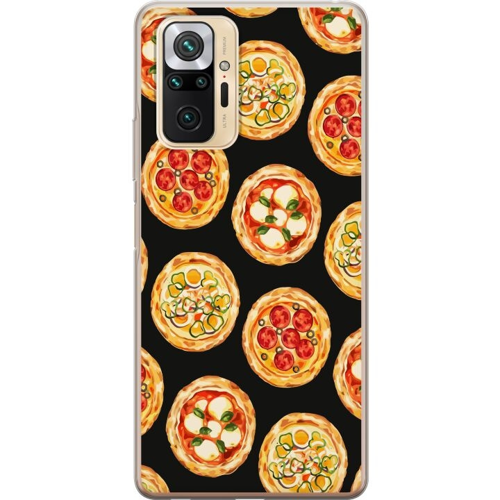 Kännykkäkuori Xiaomi Redmi Note 10 Pro-laitteelle, jossa on Pizza kuvio ryhmässä ÄLYPUHELIMET JA TABLETIT / Puhelimen suojakotelo / Xiaomi @ TP E-commerce Nordic AB (A65991)