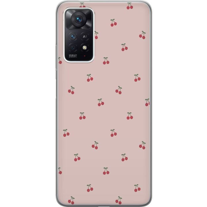 Kännykkäkuori Xiaomi Redmi Note 11 Pro-laitteelle, jossa on Kirsikka kuvio ryhmässä ÄLYPUHELIMET JA TABLETIT / Puhelimen suojakotelo / Xiaomi @ TP E-commerce Nordic AB (A66120)