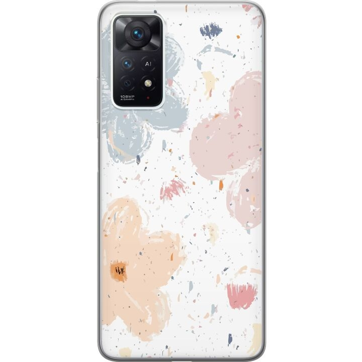 Kännykkäkuori Xiaomi Redmi Note 11 Pro-laitteelle, jossa on Kukat kuvio ryhmässä ÄLYPUHELIMET JA TABLETIT / Puhelimen suojakotelo / Xiaomi @ TP E-commerce Nordic AB (A66125)