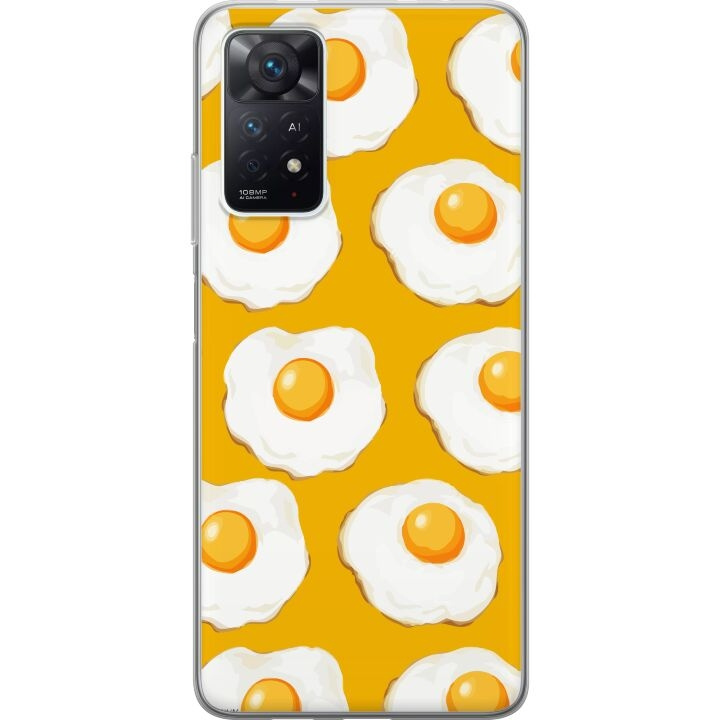 Kännykkäkuori Xiaomi Redmi Note 11 Pro 5G-laitteelle, jossa on Paistettu muna kuvio ryhmässä ÄLYPUHELIMET JA TABLETIT / Puhelimen suojakotelo / Xiaomi @ TP E-commerce Nordic AB (A66169)