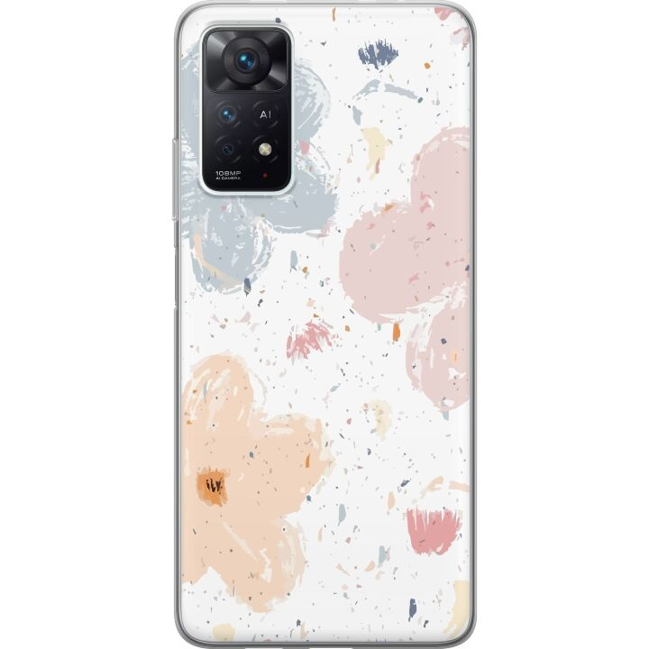 Kännykkäkuori Xiaomi Redmi Note 11 Pro 5G-laitteelle, jossa on Kukat kuvio ryhmässä ÄLYPUHELIMET JA TABLETIT / Puhelimen suojakotelo / Xiaomi @ TP E-commerce Nordic AB (A66179)