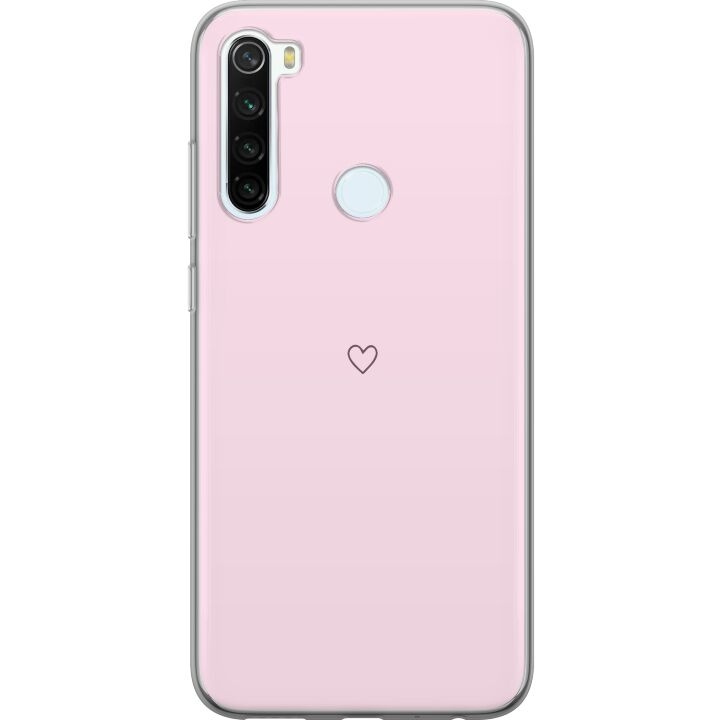 Kännykkäkuori Xiaomi Redmi Note 8-laitteelle, jossa on Sydän kuvio ryhmässä ÄLYPUHELIMET JA TABLETIT / Puhelimen suojakotelo / Xiaomi @ TP E-commerce Nordic AB (A66483)