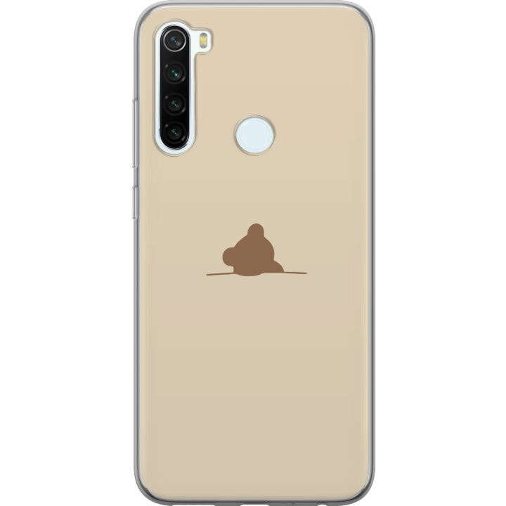 Kännykkäkuori Xiaomi Redmi Note 8-laitteelle, jossa on Nalle kuvio ryhmässä ÄLYPUHELIMET JA TABLETIT / Puhelimen suojakotelo / Xiaomi @ TP E-commerce Nordic AB (A66484)