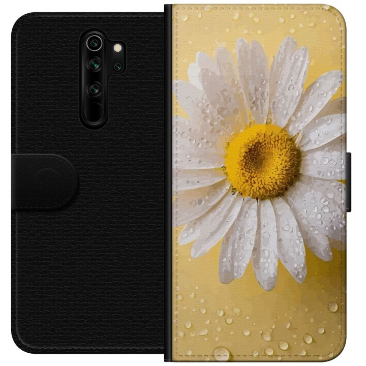 Lompakkokotelo Xiaomi Redmi Note 8 Pro -laitteelle, jossa on Posliinikukka kuvio ryhmässä ÄLYPUHELIMET JA TABLETIT / Puhelimen suojakotelo / Xiaomi @ TP E-commerce Nordic AB (A66491)