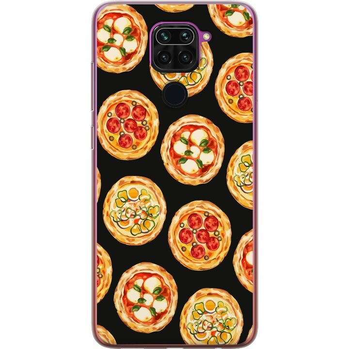 Kännykkäkuori Xiaomi Redmi Note 9-laitteelle, jossa on Pizza kuvio ryhmässä ÄLYPUHELIMET JA TABLETIT / Puhelimen suojakotelo / Xiaomi @ TP E-commerce Nordic AB (A66585)